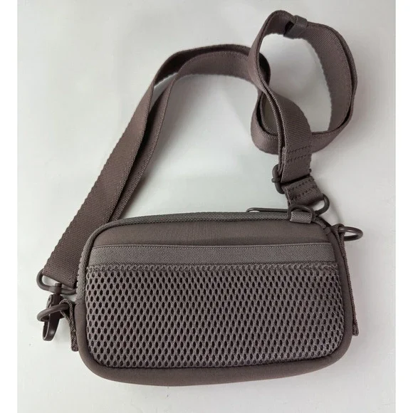 Dagne Dover Mara Neoprene Phone Sling Bag Dune Mauve Dust Bag Crossbody Shoulder - Picture 4 of 9